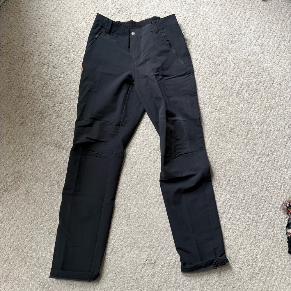 Fjallraven Abisko winter stretch insulated Black Stretch Cargo Pants 6/32
